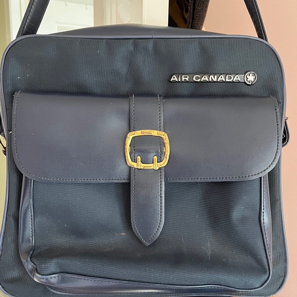 RARE Air Canada Dark Blue Shoulder Bag